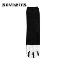 Load image into Gallery viewer, Fashion womens Cats Paw stripe 3d Socks - foxberryparkproducts