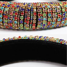 Load image into Gallery viewer, Baroque Full Crystal Hair Bands For Women - foxberryparkproducts
