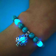 Load image into Gallery viewer, Natural Stone Bracelet Yoga Healing Luminous Glow In The Dark Bracelet