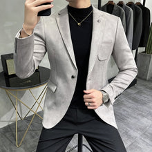 Load image into Gallery viewer, 2022 Deerskin Leather Jacket Blazer