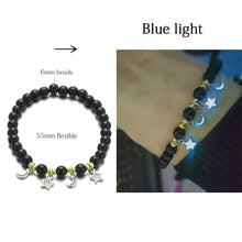 Load image into Gallery viewer, Natural Stone Bracelet Yoga Healing Luminous Glow In The Dark Bracelet