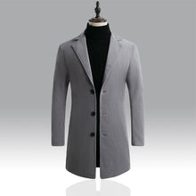 Load image into Gallery viewer, 2022 Autumn and Winter Long Cotton Coat New Wool Blend