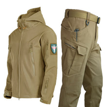 Load image into Gallery viewer, 2023 Autumn Waterproof Sets Winter Men's Jacket 2 Piece Set Thermal Jacket
