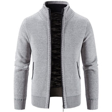 Load image into Gallery viewer, Mens Sweaters Autumn Winter New Wool Keeps Warm Zipper Cardigan
