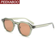 Load image into Gallery viewer, Peekaboo korean style retro sun glasses for women