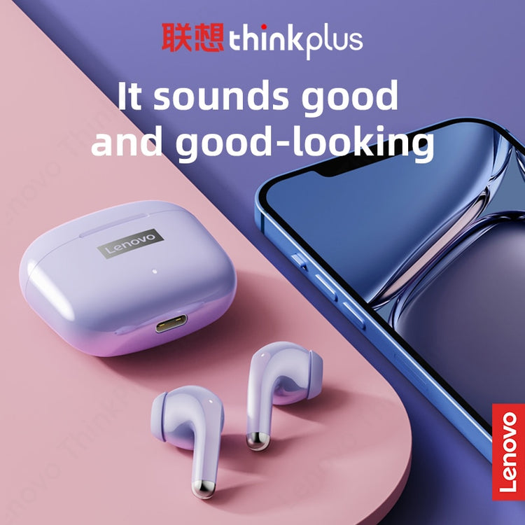 Original Lenovo LP40 Pro TWS Earphones Wireless Bluetooth 5.1 Sport Noise Reduction Headphones Touch Control 250mAH 2022 New - foxberryparkproducts