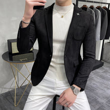 Load image into Gallery viewer, 2022 Deerskin Leather Jacket Blazer