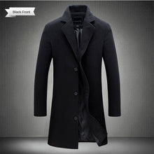 Load image into Gallery viewer, 2022 Autumn and Winter Long Cotton Coat New Wool Blend