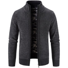 Load image into Gallery viewer, Mens Sweaters Autumn Winter New Wool Keeps Warm Zipper Cardigan