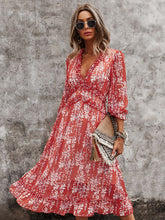 Load image into Gallery viewer, Fashion Long Sleeve Midi Dress