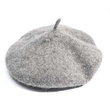Load image into Gallery viewer, Autumn Winter Hat 100%  Wool Thick  Berets French Artist Beret - foxberryparkproducts