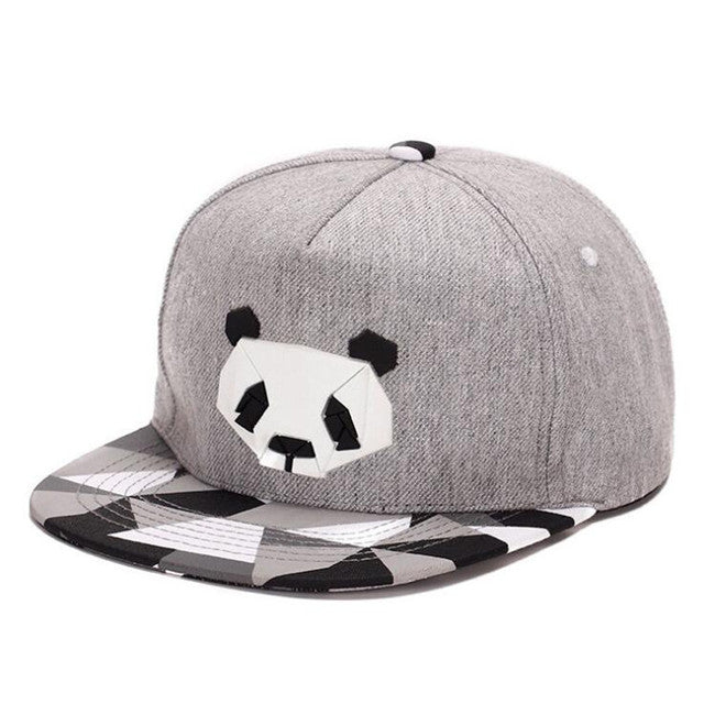 fashionspring and summer lovers baseball cap hip-hop hat male Ms. cute panda zebra rubber hatsnapback Flat-brimmed hat - foxberryparkproducts