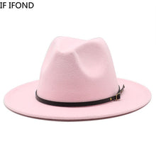 Load image into Gallery viewer, Multicolor Wool Jazz Fedora Hats