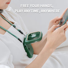 Load image into Gallery viewer, Mini Cooling Foldable Neck Hanging Fan - foxberryparkproducts