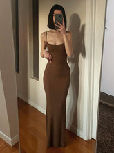 Load image into Gallery viewer, Backless Long Maxi Dress - foxberryparkproducts
