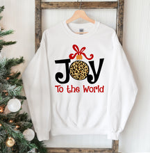 Load image into Gallery viewer, Joy To The World Christmas Sweatshirt - foxberryparkproducts