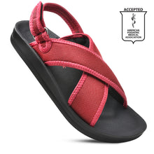 Load image into Gallery viewer, Aerothotic Aqueduct Women's Slingback Slide Sandals - foxberryparkproducts