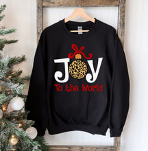 Load image into Gallery viewer, Joy To The World Christmas Sweatshirt - foxberryparkproducts