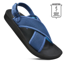 Load image into Gallery viewer, Aerothotic Aqueduct Women's Slingback Slide Sandals - foxberryparkproducts