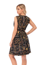 Load image into Gallery viewer, Calison Women's Printed Slim-Fit Fashion Sleeveless Sun Dress - foxberryparkproducts