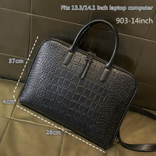 Load image into Gallery viewer, Classy Women's Leather  Laptop Briefcase - foxberryparkproducts