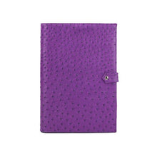 Load image into Gallery viewer, Monogrammed Note Pad Document Bag Embossed Python Pattern - foxberryparkproducts