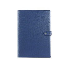 Load image into Gallery viewer, Monogrammed Note Pad Document Bag Embossed Python Pattern - foxberryparkproducts