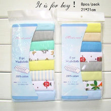 Load image into Gallery viewer, 100% Cotton Newborn Baby Towels Saliva Towel Nursing Towel - foxberryparkproducts