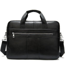 Load image into Gallery viewer, WESTAL Men's  Genuine laptop leather Briefcase - foxberryparkproducts