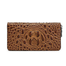 Load image into Gallery viewer, Luxury brand crocodile pattern  cowhide blue laptop - foxberryparkproducts