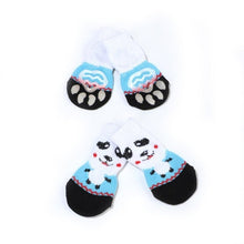 Load image into Gallery viewer, 4Pcs Warm Puppy Dog Shoes Soft Pet Knits Socks - foxberryparkproducts