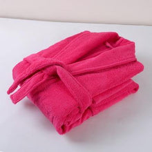 Load image into Gallery viewer, Men Women 100% Cotton Terry Bathrobe - foxberryparkproducts