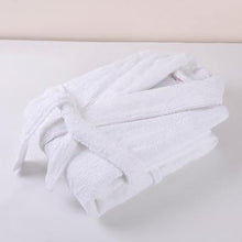 Load image into Gallery viewer, Men Women 100% Cotton Terry Bathrobe - foxberryparkproducts