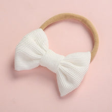 Load image into Gallery viewer, Hairband Newborn Kids Toddler Hair Accessories Spring Summer nylon corduroy - foxberryparkproducts