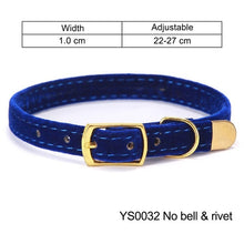 Load image into Gallery viewer, Cat Collar With Bell Safety - foxberryparkproducts