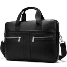 Load image into Gallery viewer, WESTAL Bag men's Genuine Leather laptop Briefcase - foxberryparkproducts