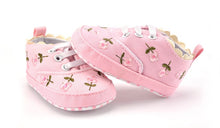 Load image into Gallery viewer, Baby Girl Shoes White Lace Floral Embroidered Soft Shoes - foxberryparkproducts