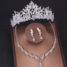 Load image into Gallery viewer, Bridal Jewelry Sets Elegant Zircon Luxury Heart Crystal          ID A112 1124 - foxberryparkproducts