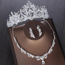 Load image into Gallery viewer, Bridal Jewelry Sets Elegant Zircon Luxury Heart Crystal          ID A112 1124 - foxberryparkproducts