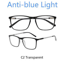 Load image into Gallery viewer, Blue Light blocking Reading Glasses Men Transparent Computer Eyewear Eyeglasses Reading For Men Eyes Glasses leesbril OCCI CHIAR - foxberryparkproducts