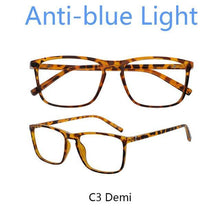 Load image into Gallery viewer, Blue Light blocking Reading Glasses Men Transparent Computer Eyewear Eyeglasses Reading For Men Eyes Glasses leesbril OCCI CHIAR - foxberryparkproducts