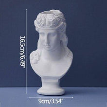 Load image into Gallery viewer, European  Bust Character Figure Flower Pot  Resin - foxberryparkproducts