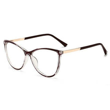 Load image into Gallery viewer, Blu-ray Blocking Cat Eye Nearsighted Eyeglasses Women Men Fashion - foxberryparkproducts