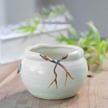 Load image into Gallery viewer, Mini Thumb Flower Pot Retro Crease - foxberryparkproducts