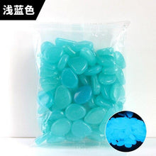 Load image into Gallery viewer, 100/PCS Garden Pebbles Garden Decor Luminous Stones - foxberryparkproducts