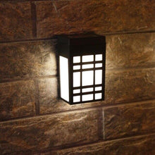 Load image into Gallery viewer, LED Solar Wall Light Retro Pane Light - foxberryparkproducts