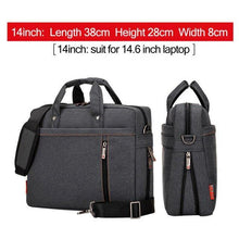 Load image into Gallery viewer, Large Laptop Expandable Briefcase - foxberryparkproducts