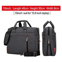 Load image into Gallery viewer, Large Laptop Expandable Briefcase - foxberryparkproducts