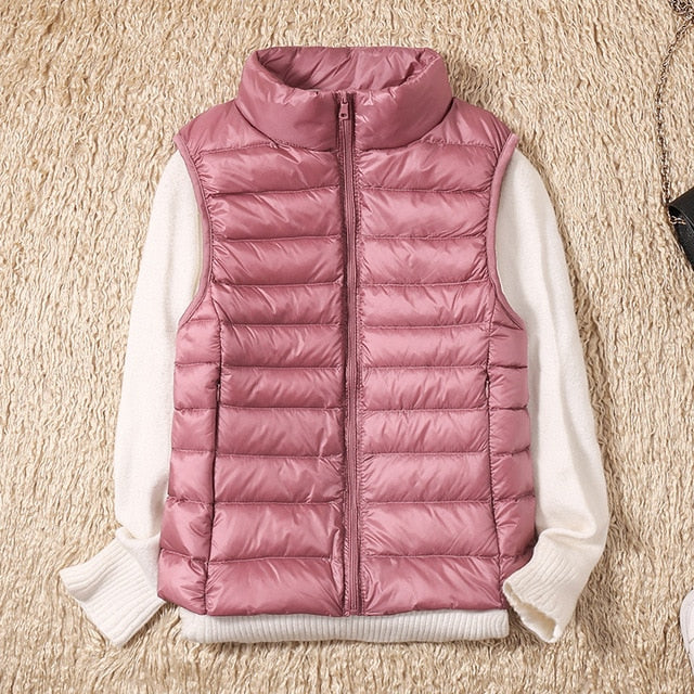 Gifts Outerwear New Women Sleeveless Ultra Light Down Vests ID A412 - 4101 - foxberryparkproducts