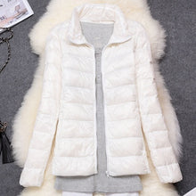 Load image into Gallery viewer, Women Winter Jacket 2020 New Ultra Light Duck Down Parkas - foxberryparkproducts